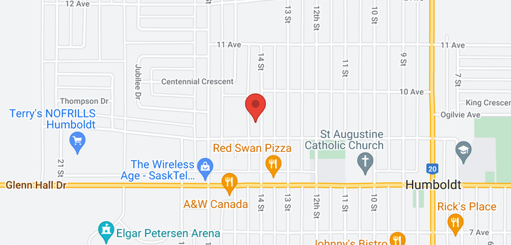map of 915 14th ST